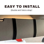 LED CARSUN™  Visor Mirror – Espejo de Maquillaje Recargable con 3 Modos de Iluminación