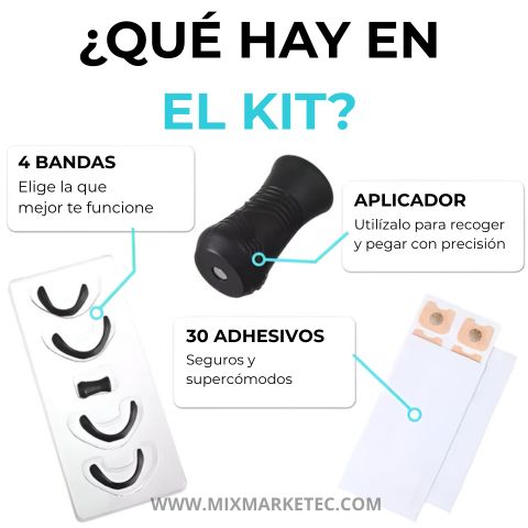 AirMag™ Kit 4 dilatadores nasales + 30 parches magnéticos