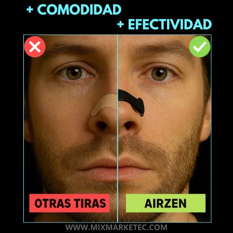 AirMag™ Kit 4 dilatadores nasales + 30 parches magnéticos