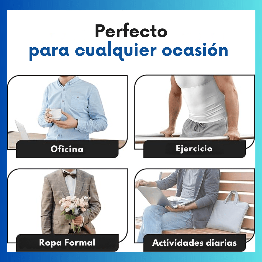 SlimForm Pro™ – Faja de Compresión y Moldeado Masculino de Alta Tecnología